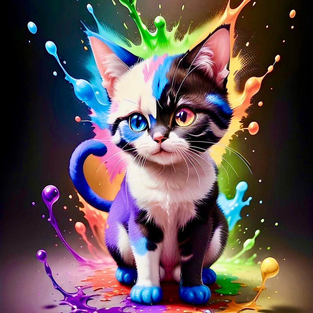Paintball Kitty Cat