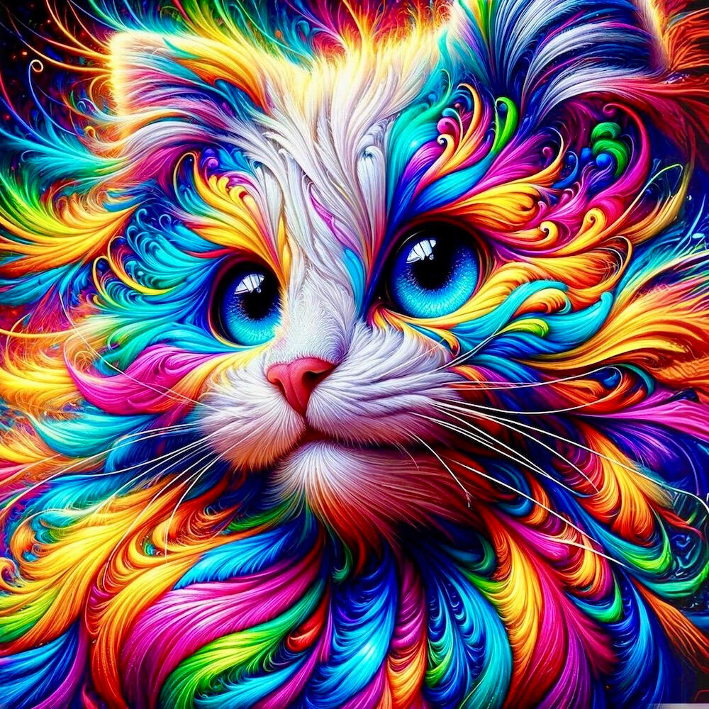 Rainbow Cat