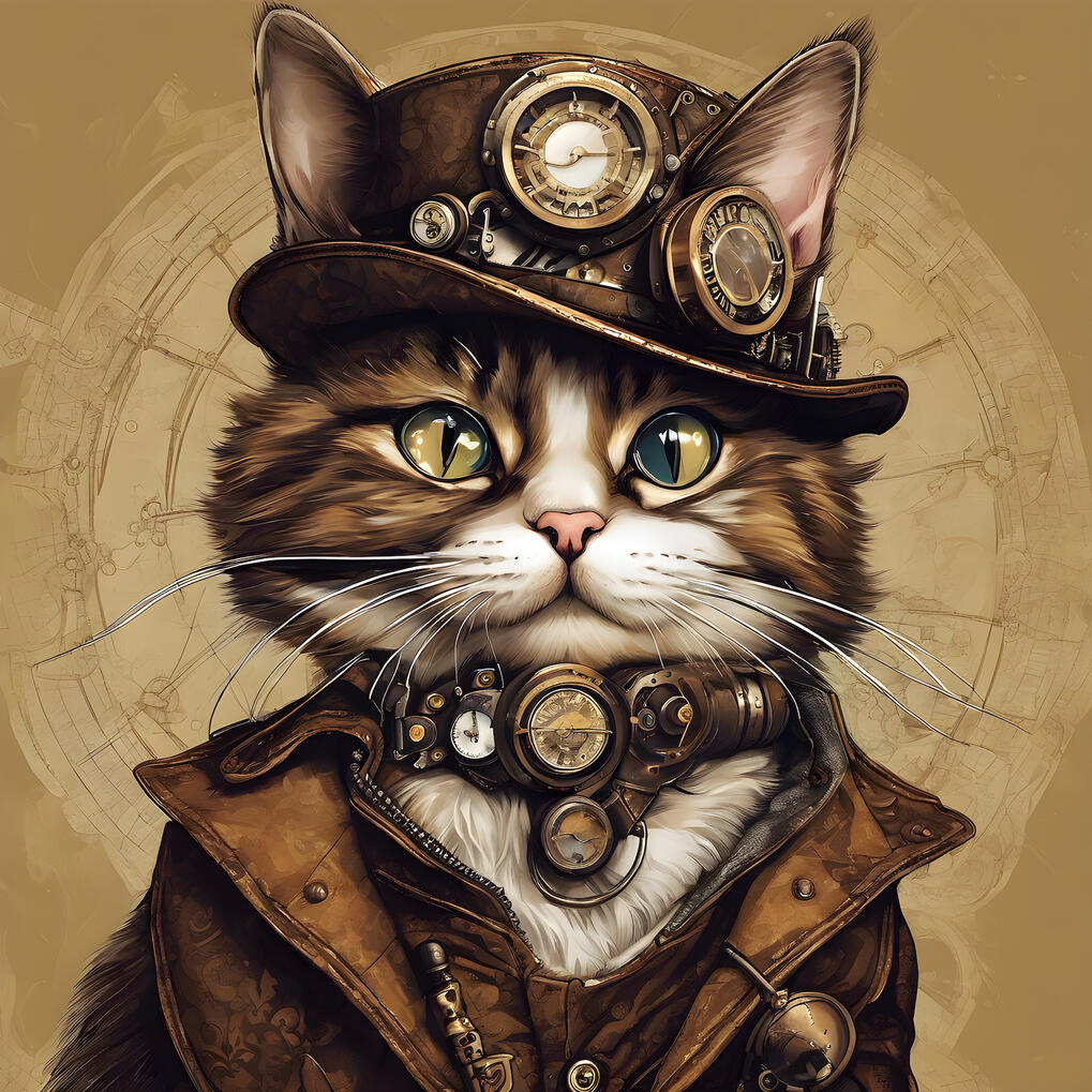 Time Traveler Cat