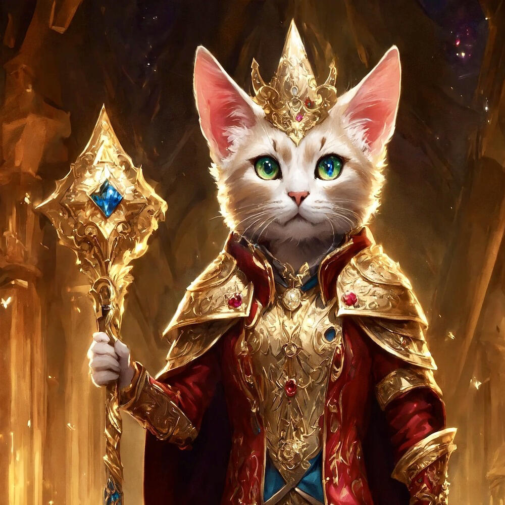 Queen Of England Cat